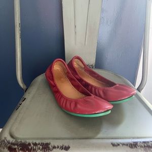 Cardinal Red Tieks sz9